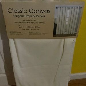 Classic Canvas Curtains